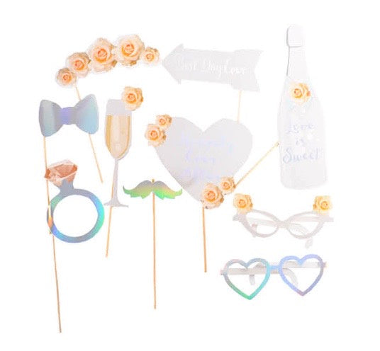 Photobooth Props (Happily Ever AFter)